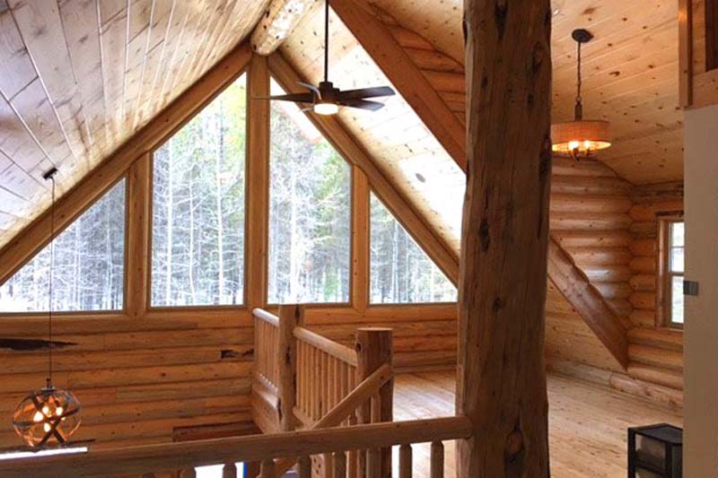 Alpine Glow three quarter loft