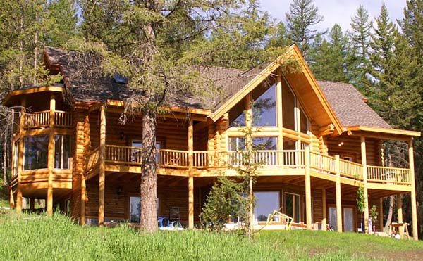 Lodge Style Log Homes Featured Image