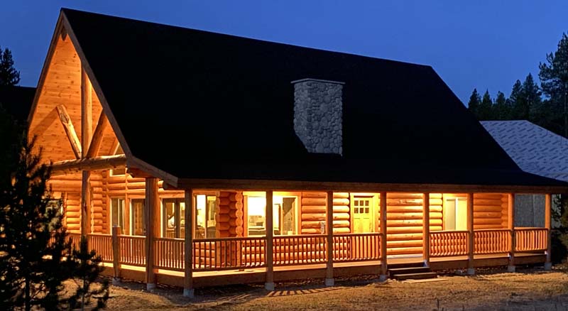 Chalet Style Log Homes Featured Image