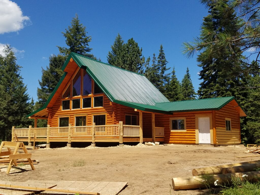 Pinnacle View Chalet - Lazarus Log Homes | Log Cabin Kits & Log Home ...